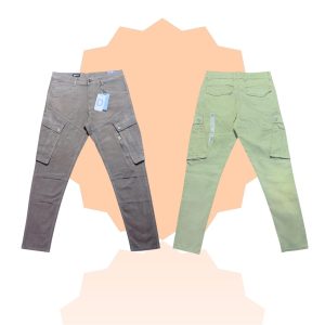 Men's Twill 6Pocket Cargo Long Pant